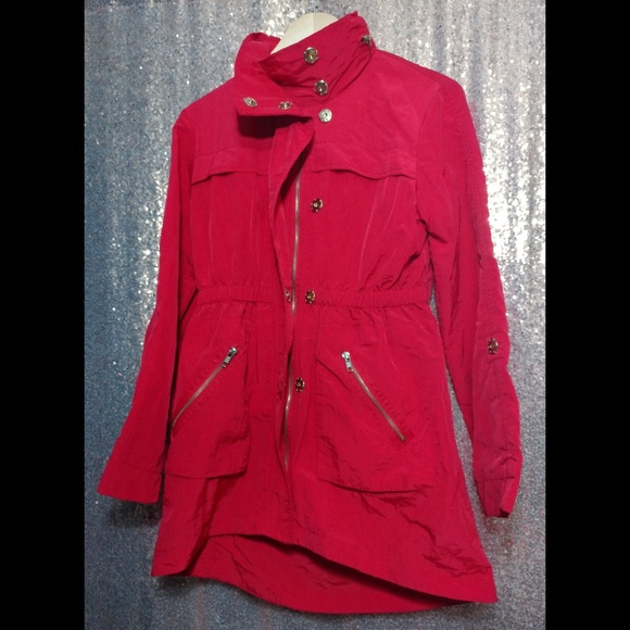 Jonathan Ross: Red Button Zip Jacket S - Picture 8 of 8